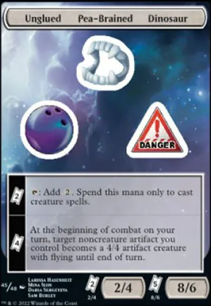 Unglued / Pea-Brained / Dinosaur