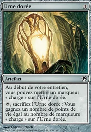 Urne dorée