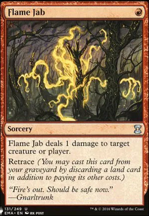 Urtication de flammes