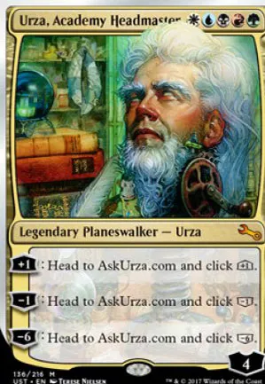 Urza, Academy Headmaster