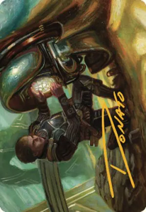 Urza, prodige de lithoforce - Illustration