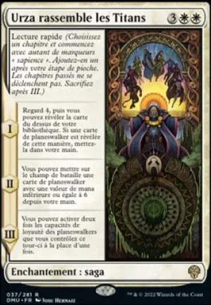 Urza rassemble les Titans