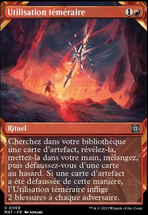 Utilisation teméraire
