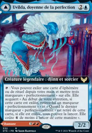 Uvilda, doyenne de la perfection // Nassari, doyen de l'expression