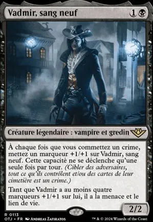 Vadmir, sang neuf