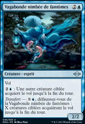 Vagabonde nimbée de fantômes
