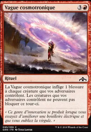 Vague cosmotronique