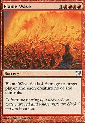 Vague de flammes