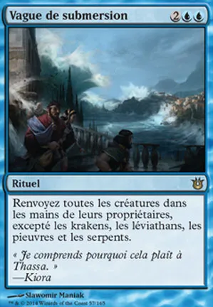 Vague de submersion