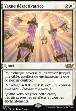 Vague désactivatrice