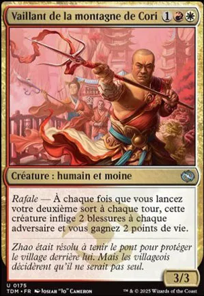 Vaillant de la montagne de Cori