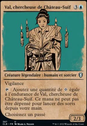 Val, chercheuse de Château-Suif