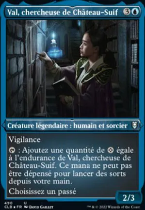 Val, chercheuse de Château-Suif