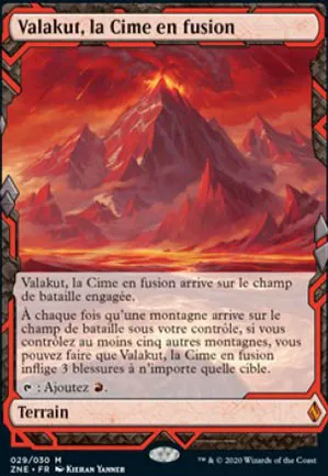 Valakut, la Cime en fusion
