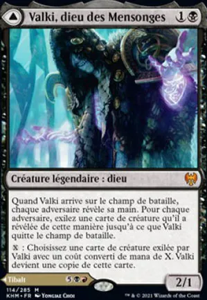 Valki, dieu des Mensonges // Tibalt, imposteur cosmique