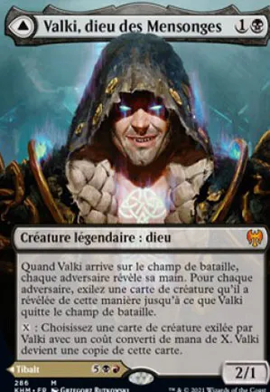 Valki, dieu des Mensonges // Tibalt, imposteur cosmique