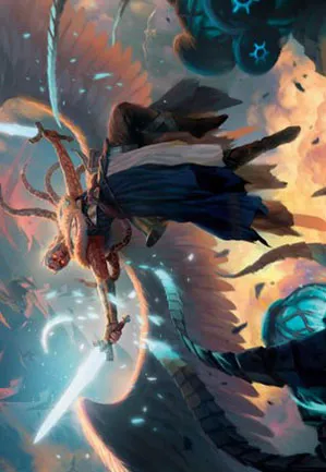 Valkyrie porte-faveur - Illustration