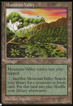 Vallée forestière