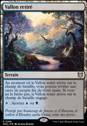 Vallon retiré