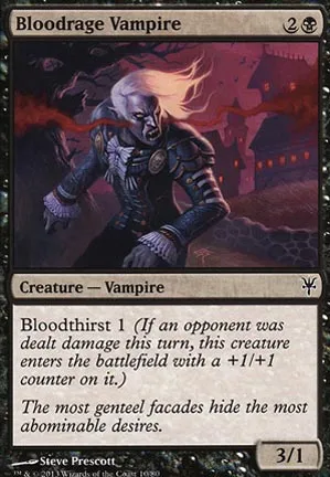 Vampire à la rage de sang