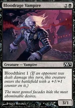 Vampire à la rage de sang