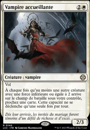 Vampire accueillante