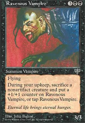 Vampire affamé