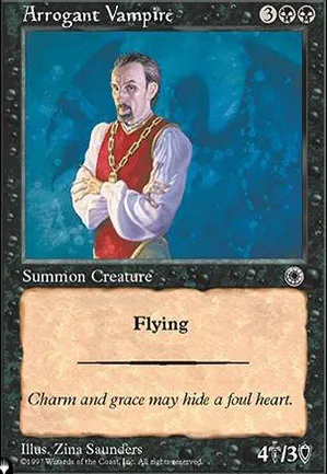 Vampire arrogant