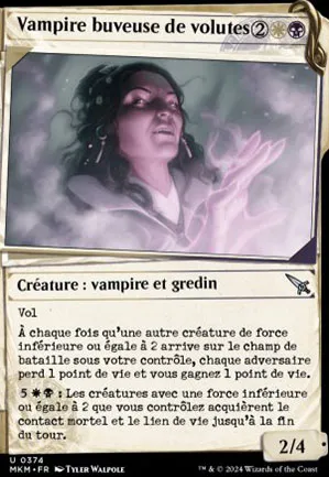Vampire buveuse de volutes