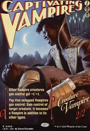 Vampire captivant