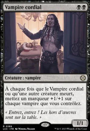 Vampire cordial