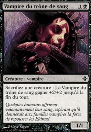 Vampire du trône de sang