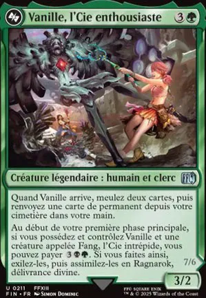 Vanille, l'Cie enthousiaste // Ragnarok, délivrance divine