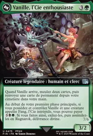 Vanille, l'Cie enthousiaste // Ragnarok, délivrance divine