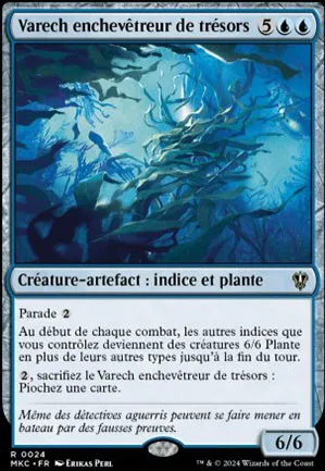 Varech enchevêtreur de trésors