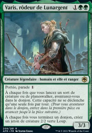 Varis, rôdeur de Lunargent