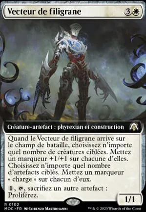 Vecteur de filigrane