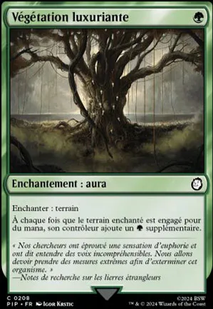 Végétation luxuriante