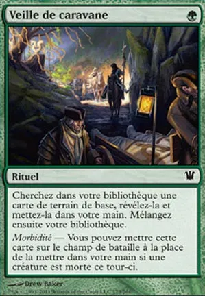 Veille de caravane