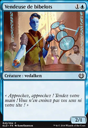 Vendeuse de bibelots