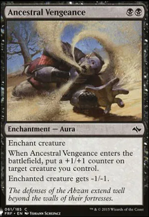 Vengeance ancestrale
