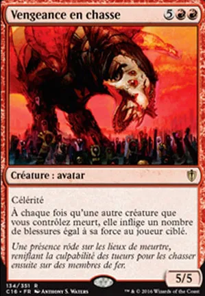 Vengeance en chasse