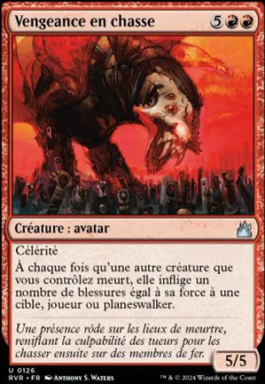 Vengeance en chasse