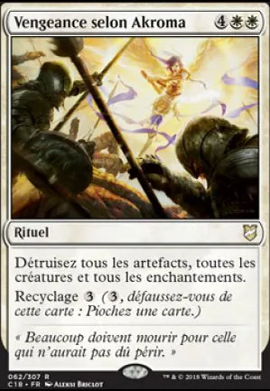 Vengeance selon Akroma