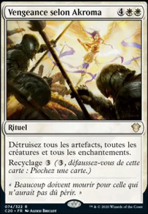Vengeance selon Akroma