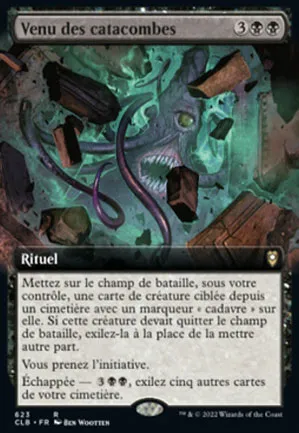 Venu des catacombes