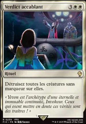 Verdict accablant