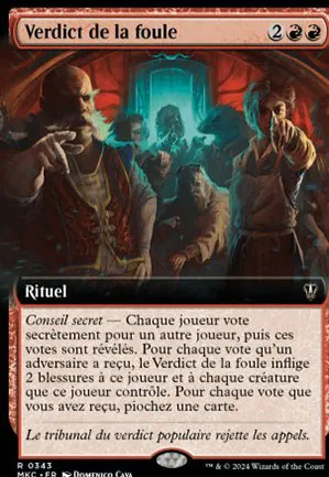 Verdict de la foule