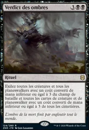Verdict des ombres