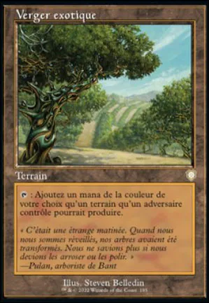 Verger exotique
